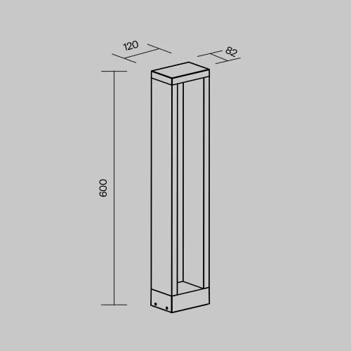 Ландшафтный светильник Outdoor O462FL-L10GF3K  фото 7
